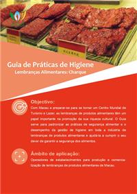 Guia de Práticas de Higiene - Lembranças Alimentares Charque