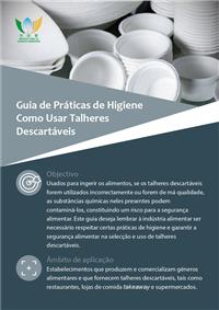Guia de Práticas de Higiene - Como Usar Talheres Descartáveis