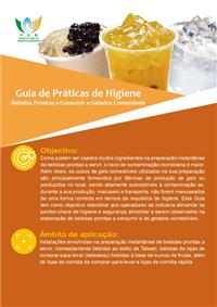 Guia de Práticas de Higiene - Bebidas Prontas a Consumir e Gelados Comestíveis