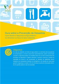 Guia sobre a Prevenção de Desastres e para Garantir a Segurança da Água Potável e dos Alimentos nos Socorros Após Catástrofes