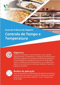 Guia de Práticas de Higiene - Controlo de Tempo e Temperatura