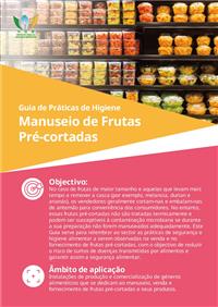 Guia de Práticas de Higiene - Manuseio de Frutas Pré-cortadas 