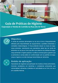 Guia de Práticas de Higiene - Exposição e Venda de Comida na Rua (Ao Ar livre)