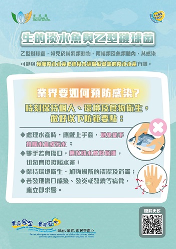 生的淡水魚及乙型鏈球菌 (業界篇)