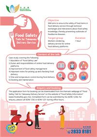 Food Safety Talk for Takeaway Delivery Service