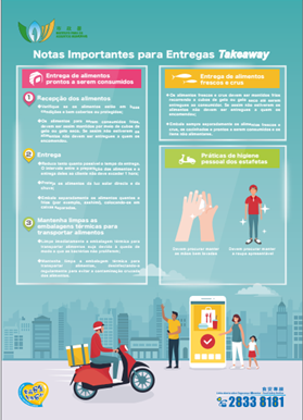 Notas Importantes para Entregas Takeaway