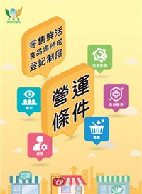 零售鮮活食品場所的登記制度 (營運條件)