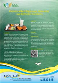 Palestra sobre Segurança Alimentar nas Refeições Escolares