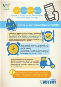 【Seja um Consumidor Inteligente】Pontos a Observar ao Encomendar Alimentos para Entrega