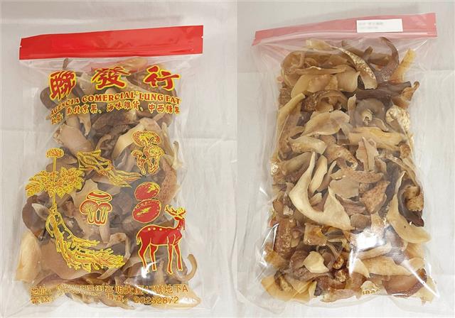 市政署檢出一款螺肉乾含過量防腐劑　呼籲停止食用