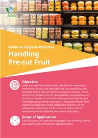 Guide on Hygiene Practices - Handling Pre-cut Fruit