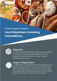 Guide on Hygiene Practices - Use of Aluminium-Containing Food Additives